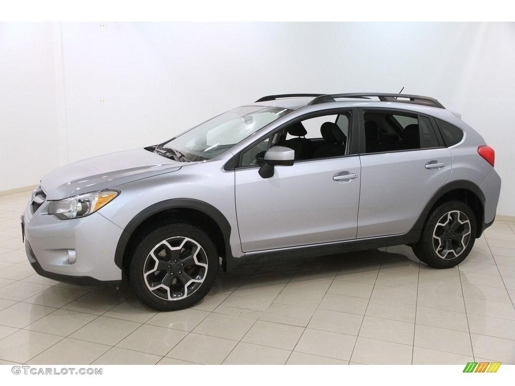 2015 XV Crosstrek 2.0i Premium - Ice Silver Metallic / Black photo #3