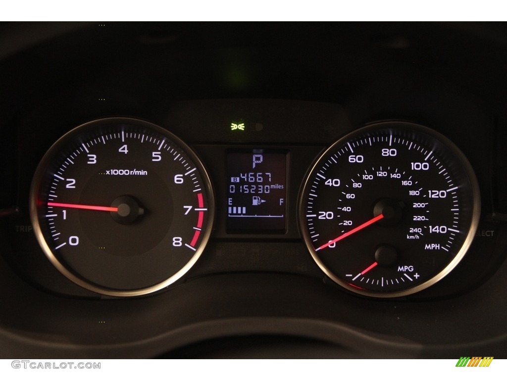 2015 XV Crosstrek 2.0i Premium - Ice Silver Metallic / Black photo #8