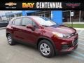 2017 Crimson Metallic Chevrolet Trax LS  photo #1