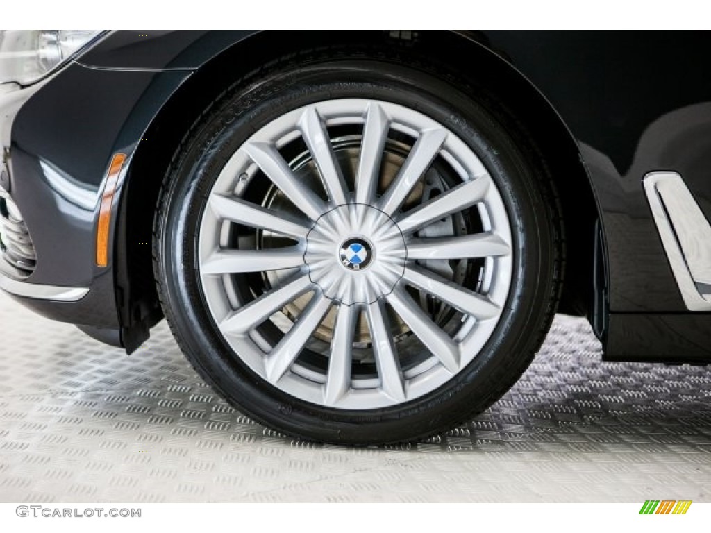 2018 7 Series 740i Sedan - Black Sapphire Metallic / Zagora Beige photo #9