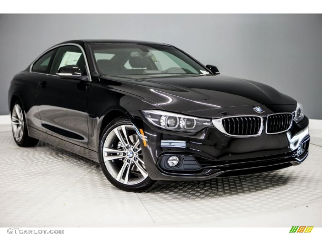 Jet Black 2018 BMW 4 Series 430i Coupe Exterior Photo #121766532