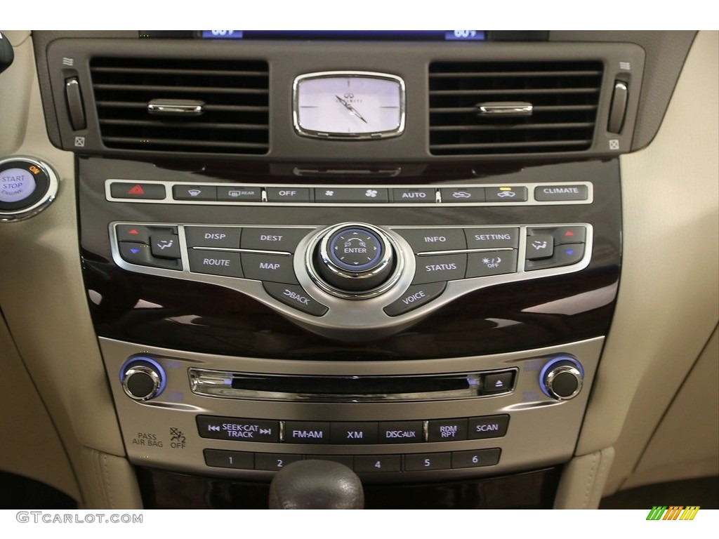 2012 M 37x AWD Sedan - Black Obsidian / Wheat photo #13