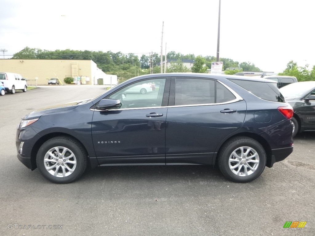 2018 Equinox LT AWD - Storm Blue Metallic / Jet Black photo #2