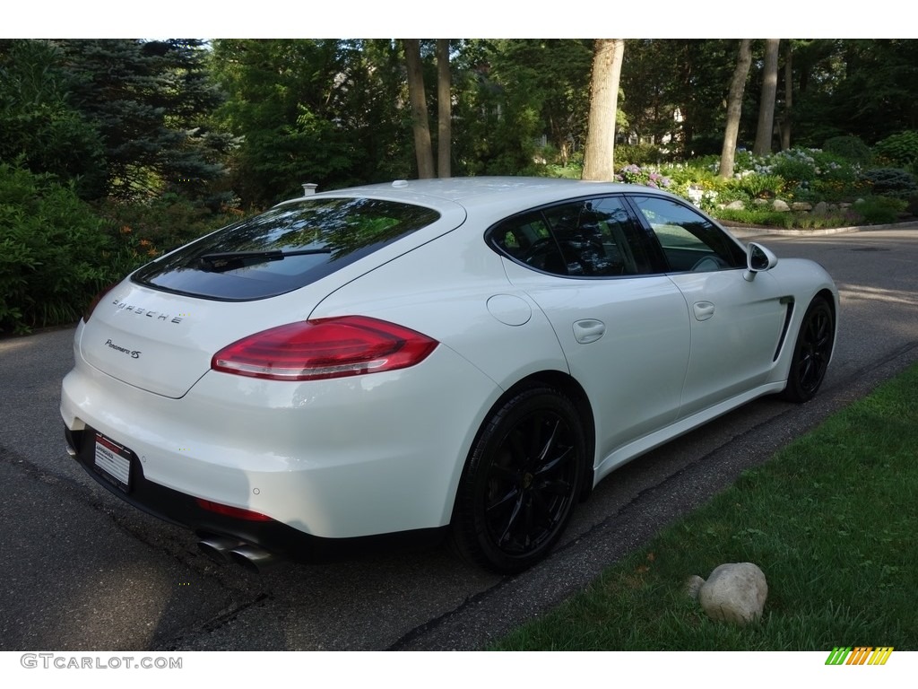 2015 Panamera 4S - White / Black photo #6