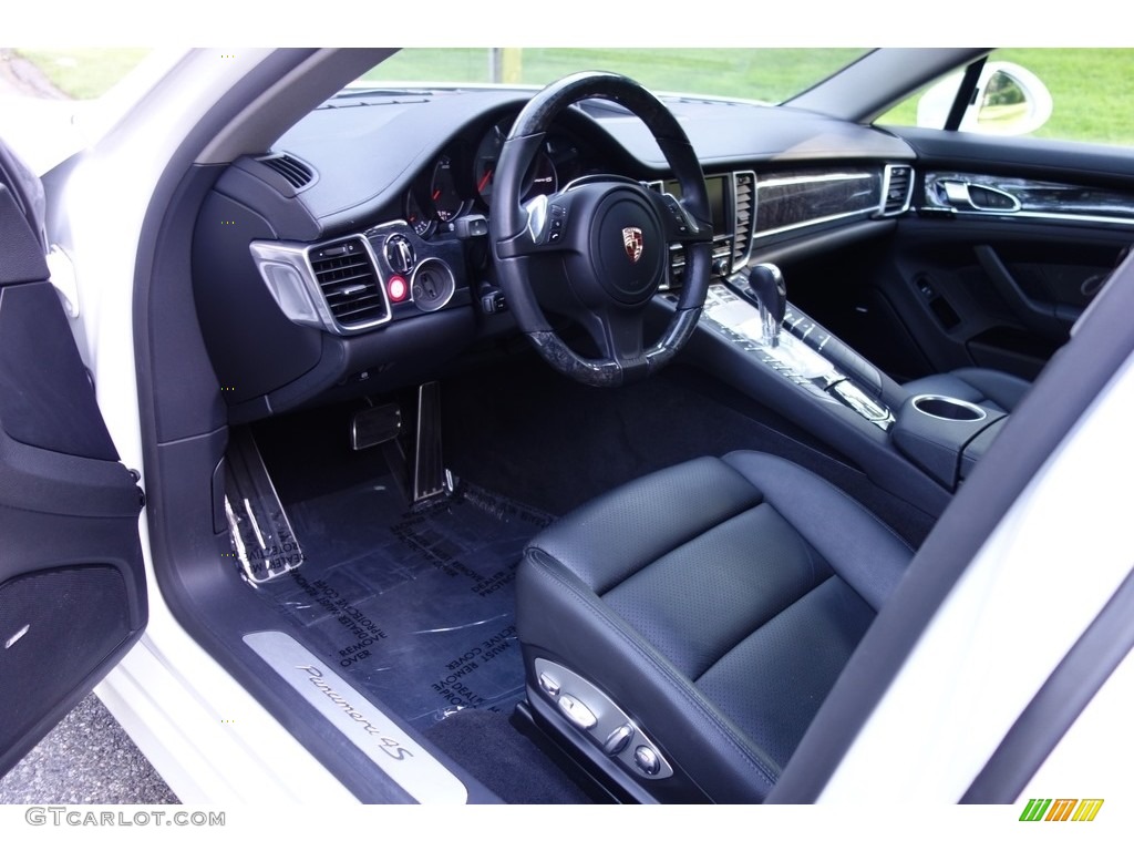 2015 Panamera 4S - White / Black photo #10