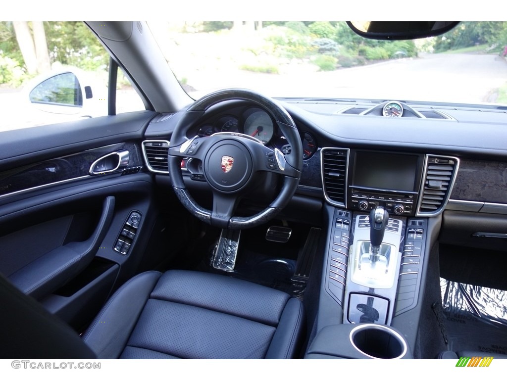 2015 Panamera 4S - White / Black photo #12