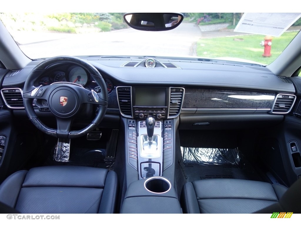 2015 Panamera 4S - White / Black photo #13