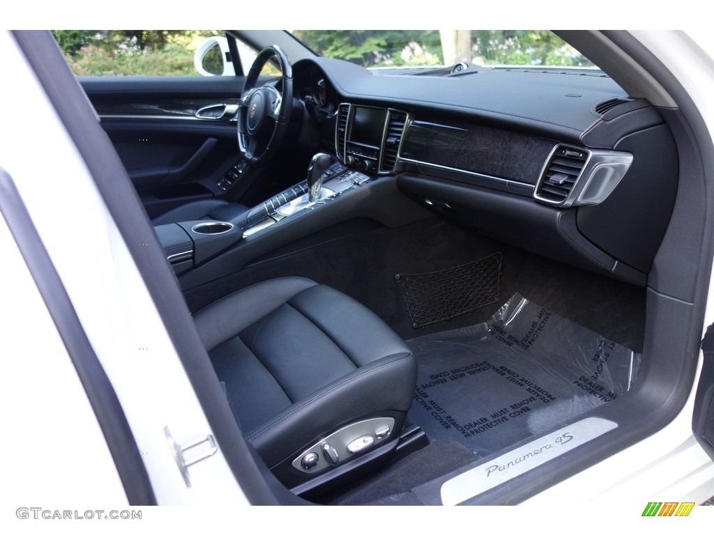 2015 Panamera 4S - White / Black photo #15