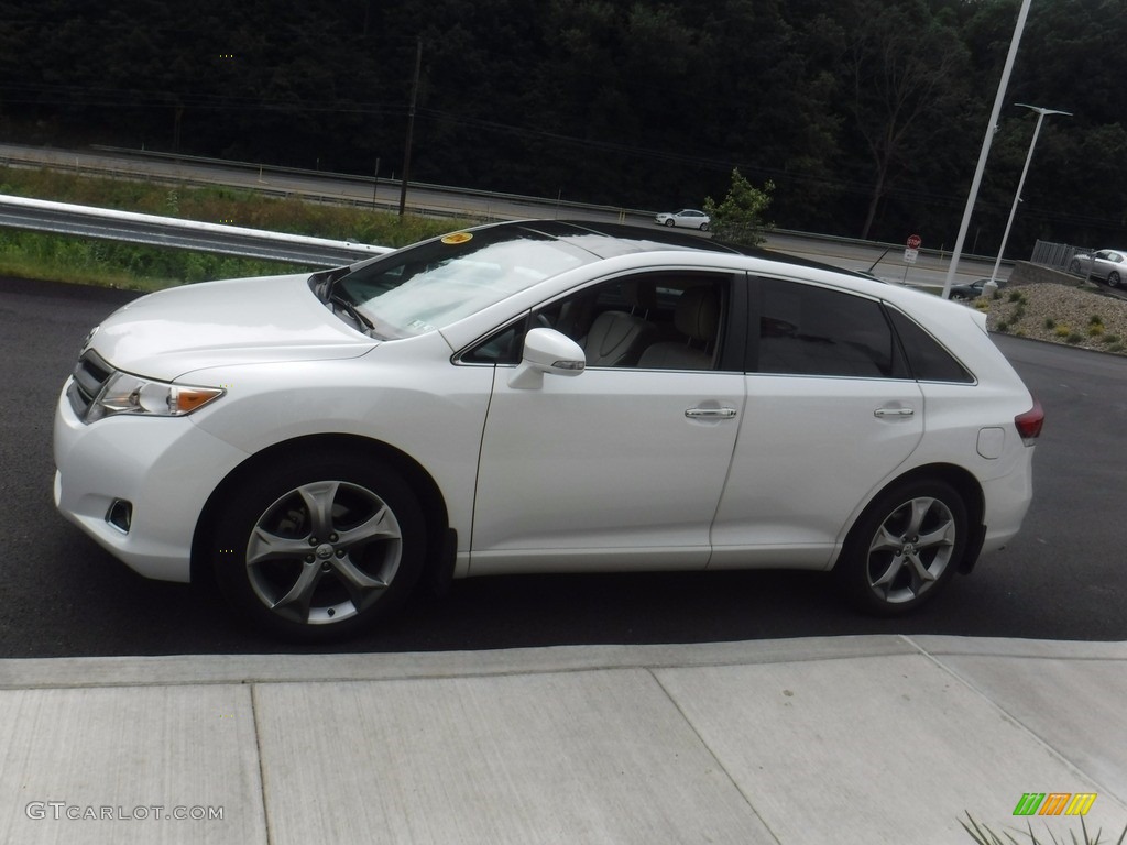 2014 Venza XLE AWD - Blizzard White Pearl / Ivory photo #6