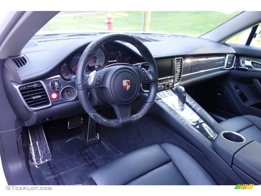 2015 Panamera 4S - White / Black photo #20