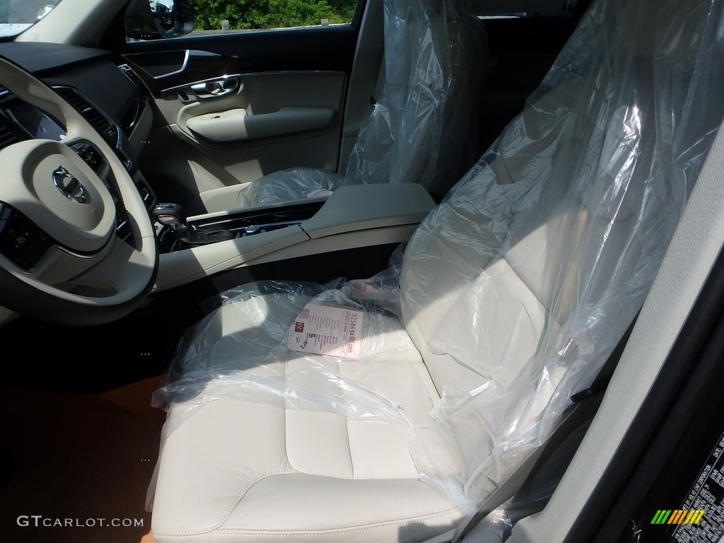 2018 XC90 T6 AWD Momentum - Pine Grey Metallic / Blonde photo #7