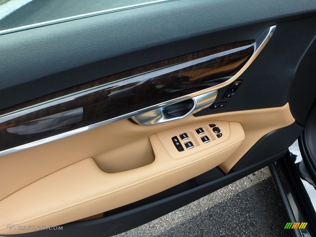 2018 Volvo S90 T6 AWD Amber Door Panel Photo #121772171
