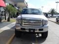 2007 Silver Metallic Ford F250 Super Duty Lariat Crew Cab 4x4  photo #5