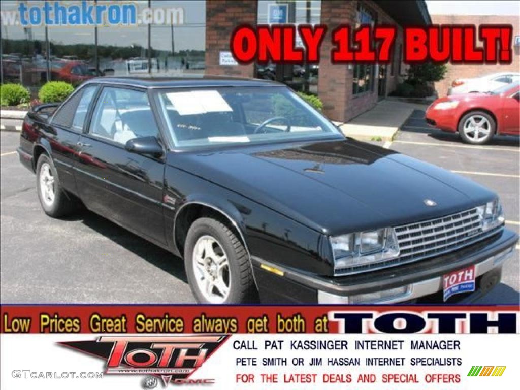1986 LeSabre Grand National Coupe - Black / Gray photo #1