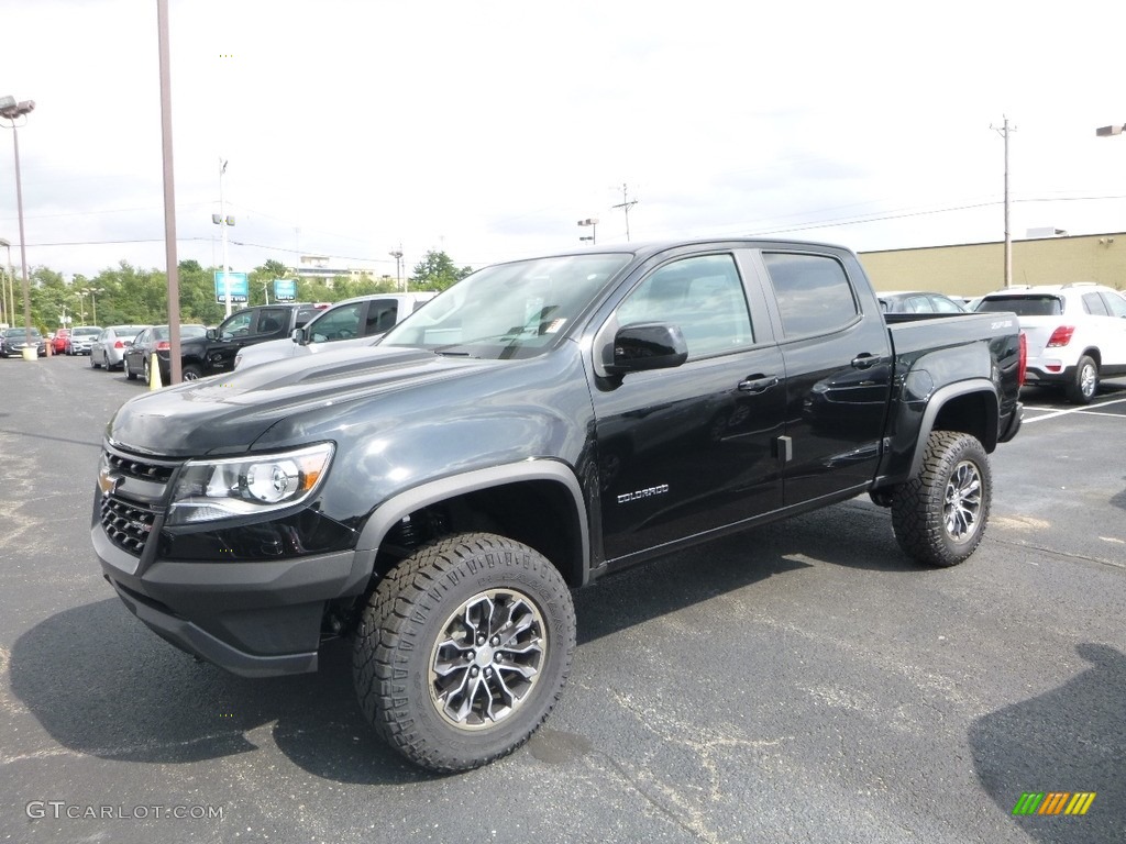 Black 2017 Chevrolet Colorado ZR2 Crew Cab 4x4 Exterior Photo #121774287