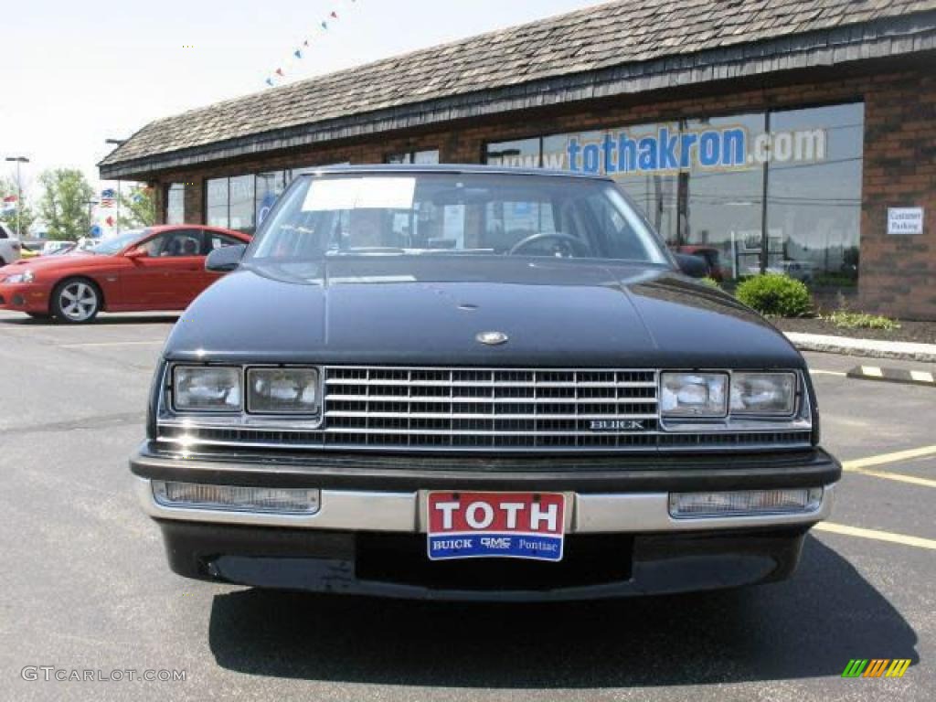 1986 LeSabre Grand National Coupe - Black / Gray photo #5