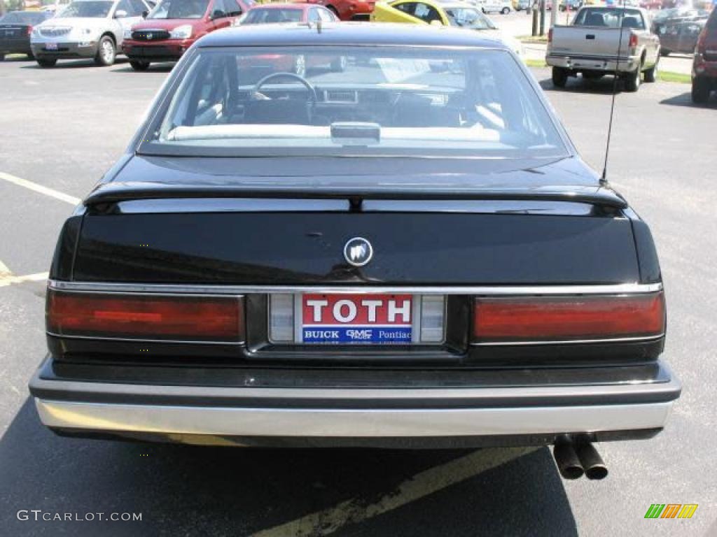 1986 LeSabre Grand National Coupe - Black / Gray photo #7