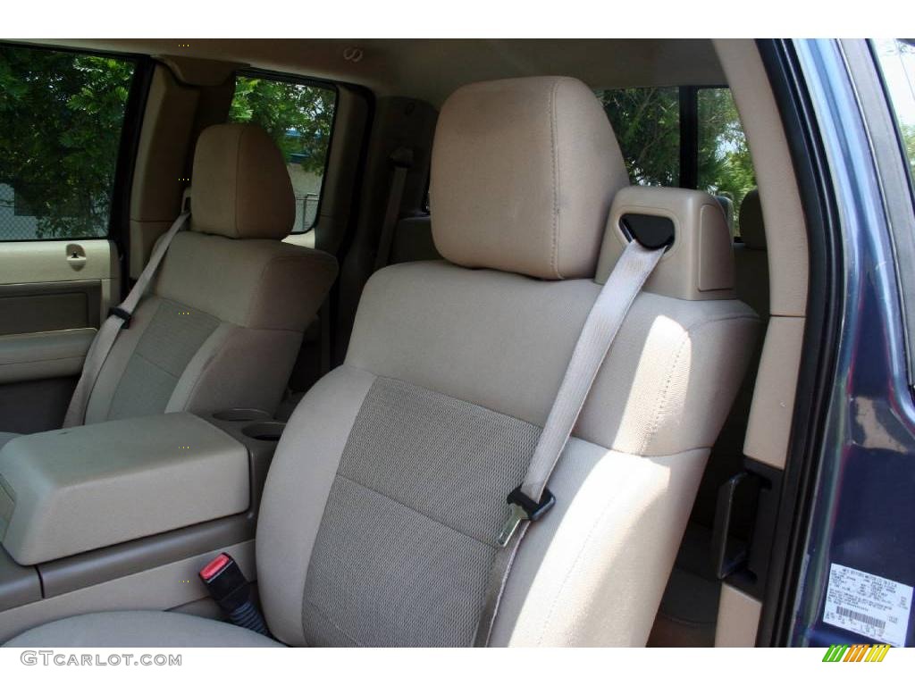 2004 F150 XLT SuperCab 4x4 - Medium Wedgewood Blue Metallic / Tan photo #41