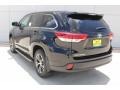 2017 Midnight Black Metallic Toyota Highlander LE  photo #6