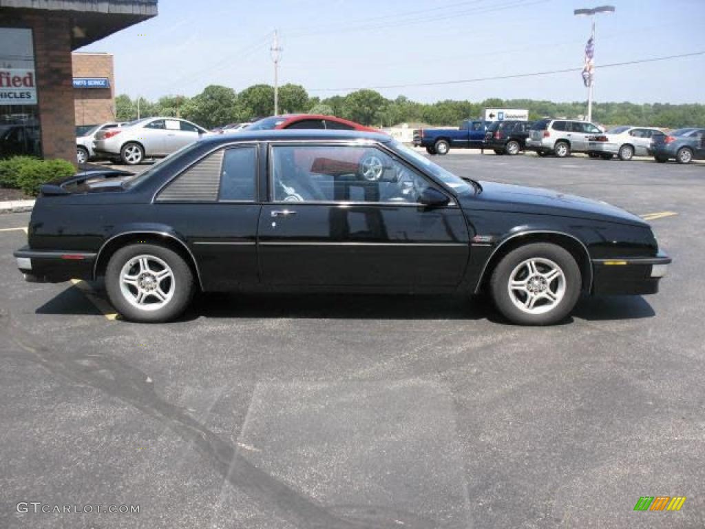 1986 LeSabre Grand National Coupe - Black / Gray photo #8