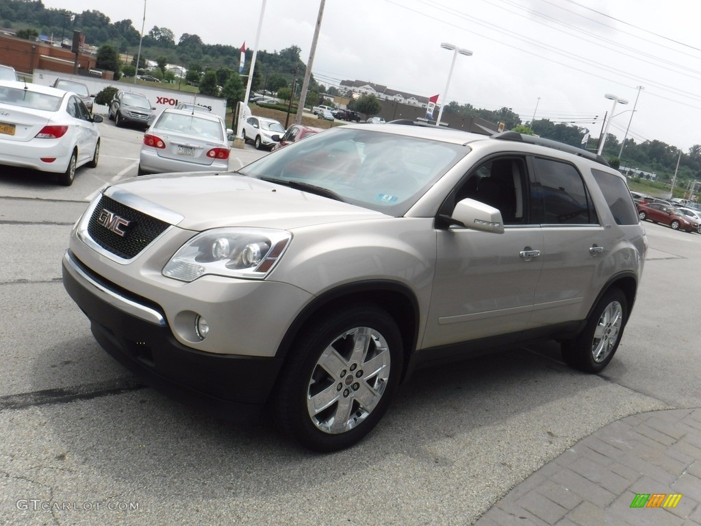 2010 Acadia SLT AWD - Gold Mist Metallic / Ebony photo #5