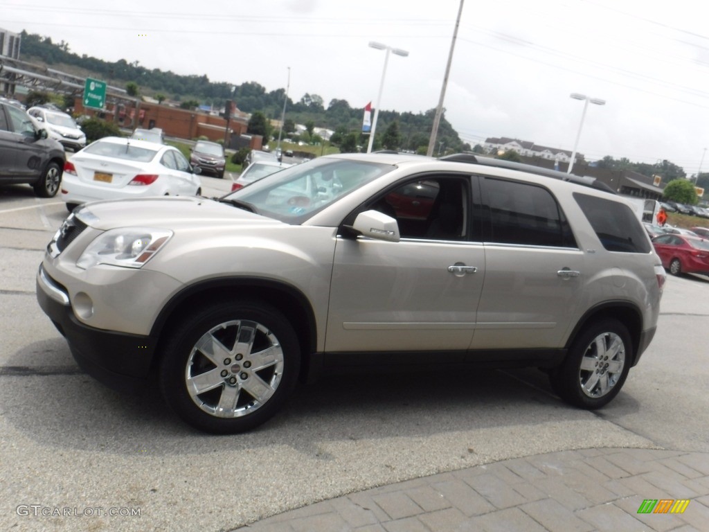 2010 Acadia SLT AWD - Gold Mist Metallic / Ebony photo #6