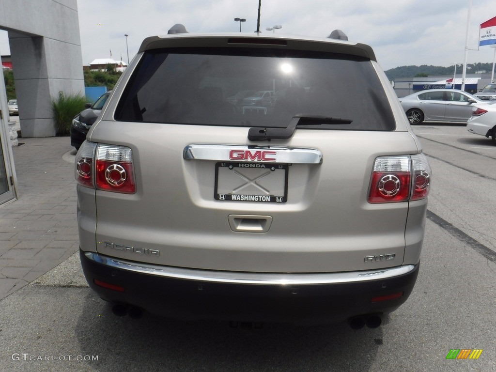 2010 Acadia SLT AWD - Gold Mist Metallic / Ebony photo #8