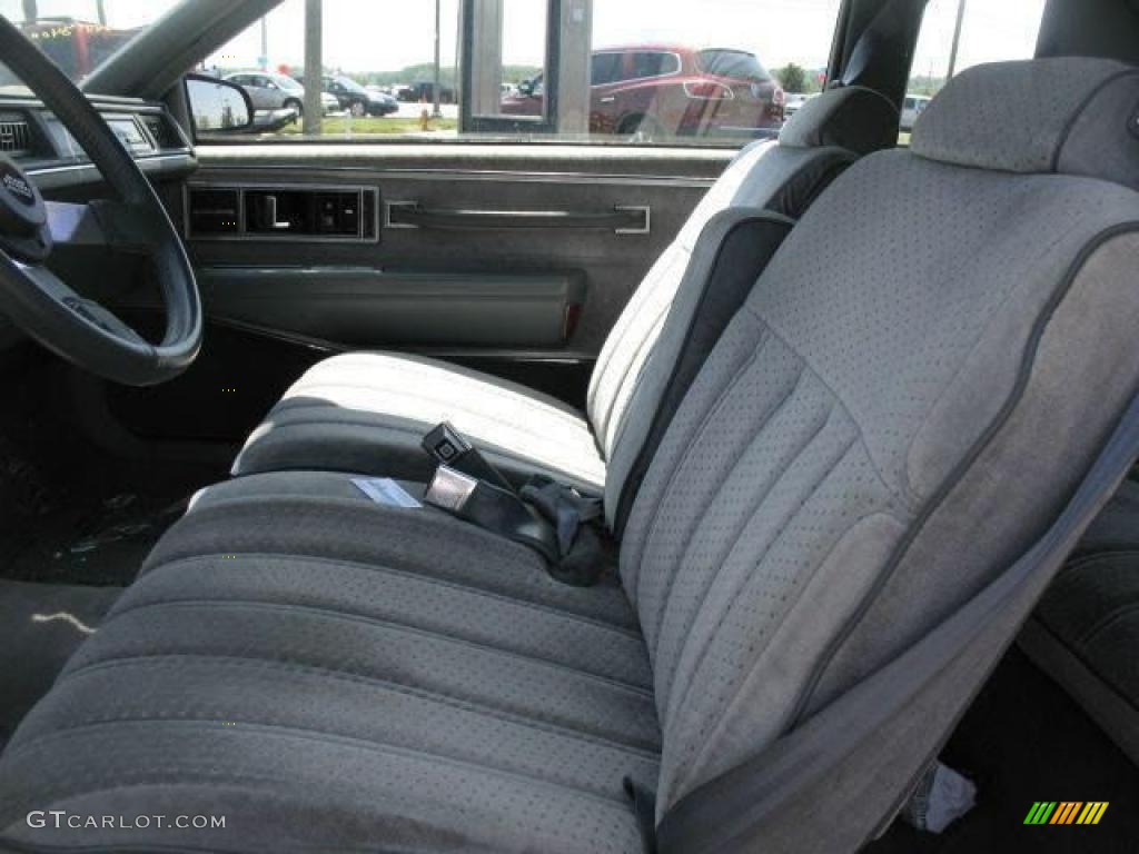 1986 LeSabre Grand National Coupe - Black / Gray photo #11