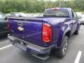 2017 Laser Blue Metallic Chevrolet Colorado WT Extended Cab 4x4  photo #5