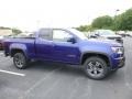 2017 Laser Blue Metallic Chevrolet Colorado WT Extended Cab 4x4  photo #6