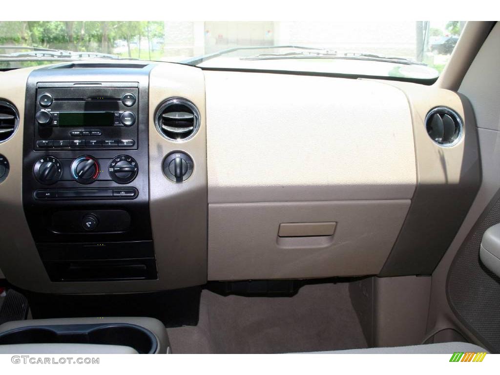 2004 F150 XLT SuperCab 4x4 - Medium Wedgewood Blue Metallic / Tan photo #52