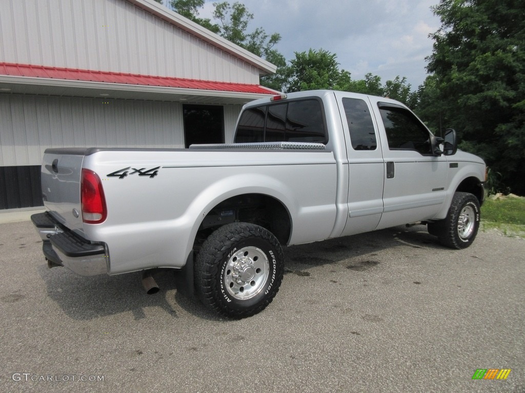 2001 F250 Super Duty XLT SuperCab 4x4 - Silver Metallic / Medium Graphite photo #8