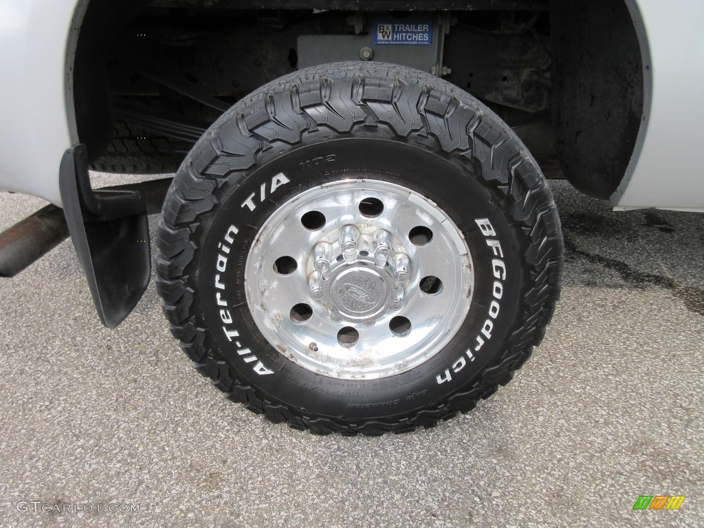 2001 F250 Super Duty XLT SuperCab 4x4 - Silver Metallic / Medium Graphite photo #9