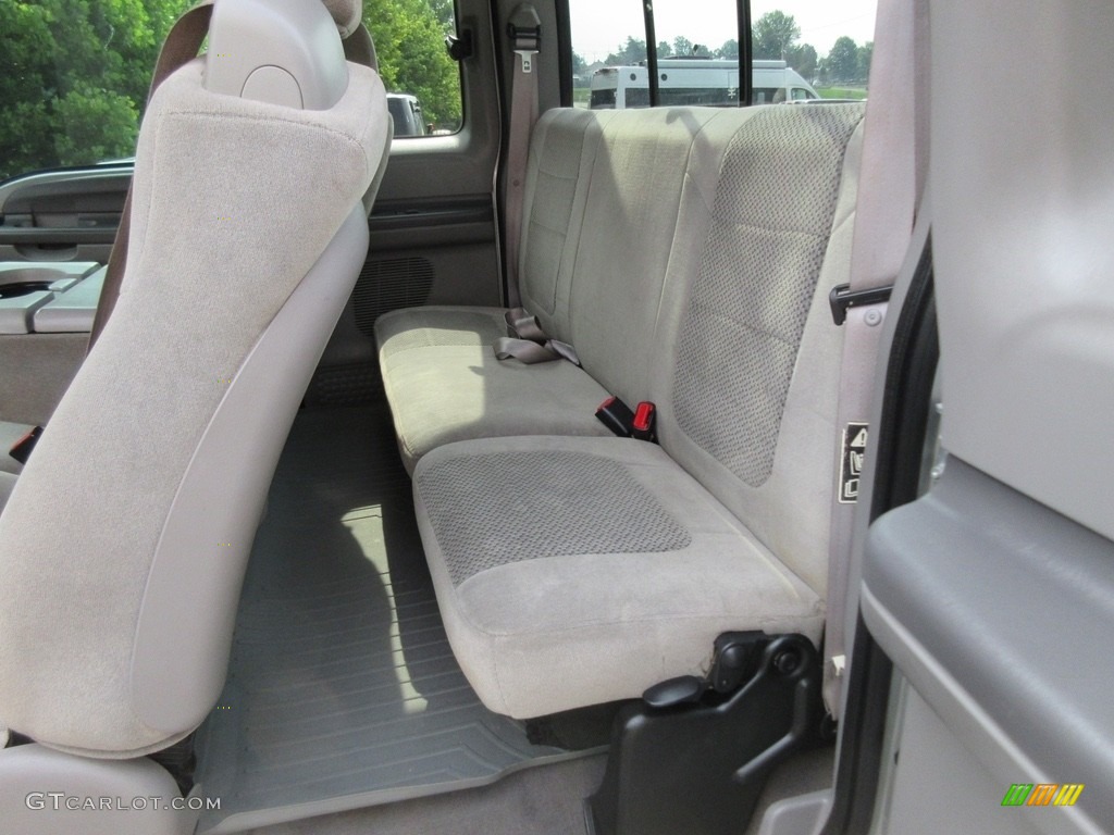 2001 F250 Super Duty XLT SuperCab 4x4 - Silver Metallic / Medium Graphite photo #20