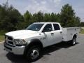 2017 Bright White Ram 4500 Tradesman Crew Cab 4x4 Utility Truck  photo #2