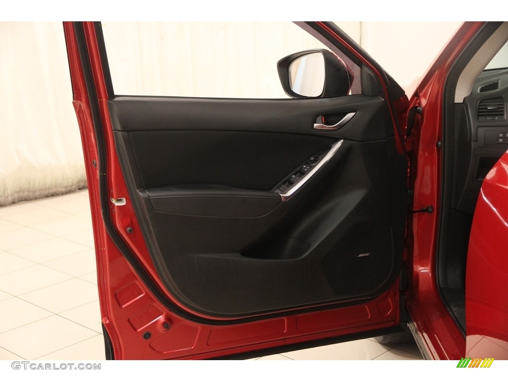 2014 CX-5 Touring AWD - Soul Red Metallic / Black photo #4