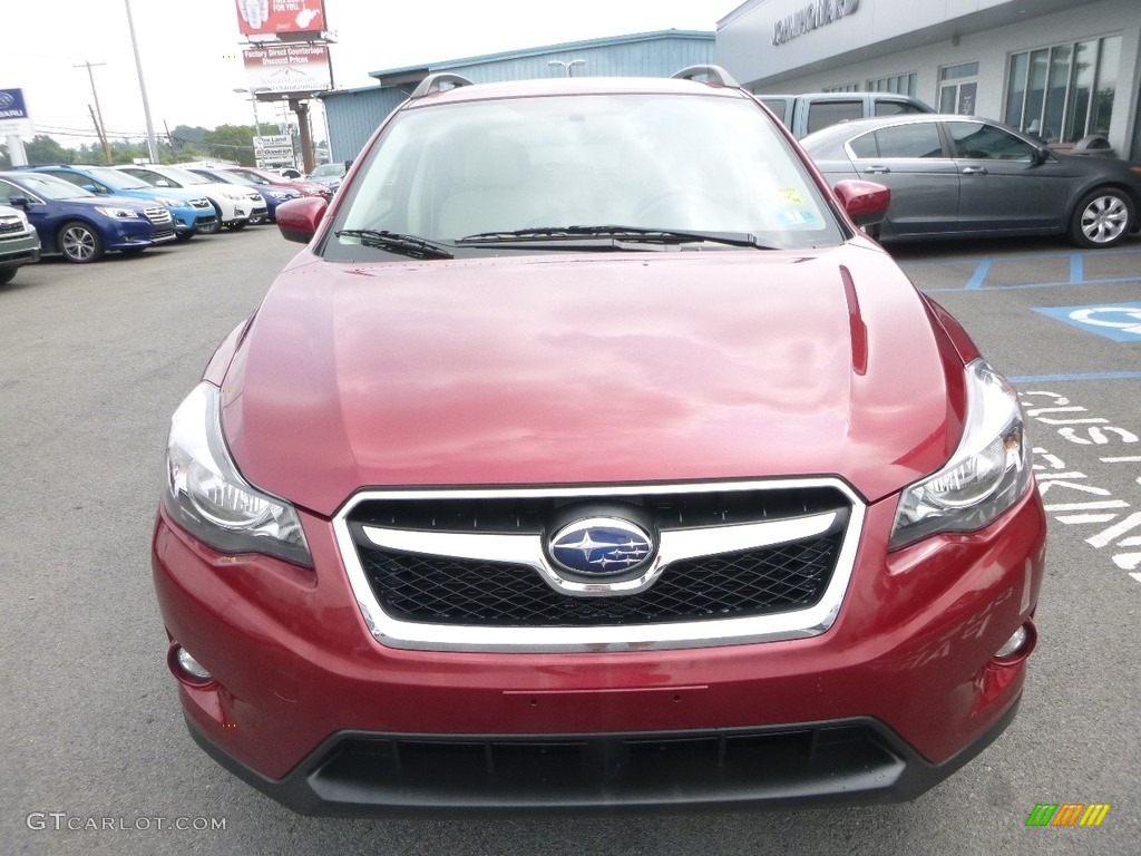 2015 XV Crosstrek 2.0i Premium - Venetian Red Pearl / Ivory photo #9