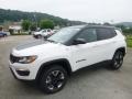 Bright White 2017 Jeep Compass Trailhawk 4x4