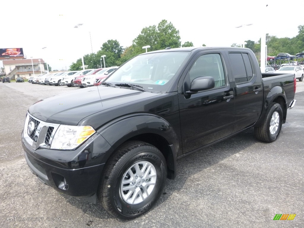 Magnetic Black 2017 Nissan Frontier SV Crew Cab 4x4 Exterior Photo #121782710