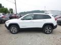 2017 Bright White Jeep Cherokee Trailhawk 4x4  photo #4