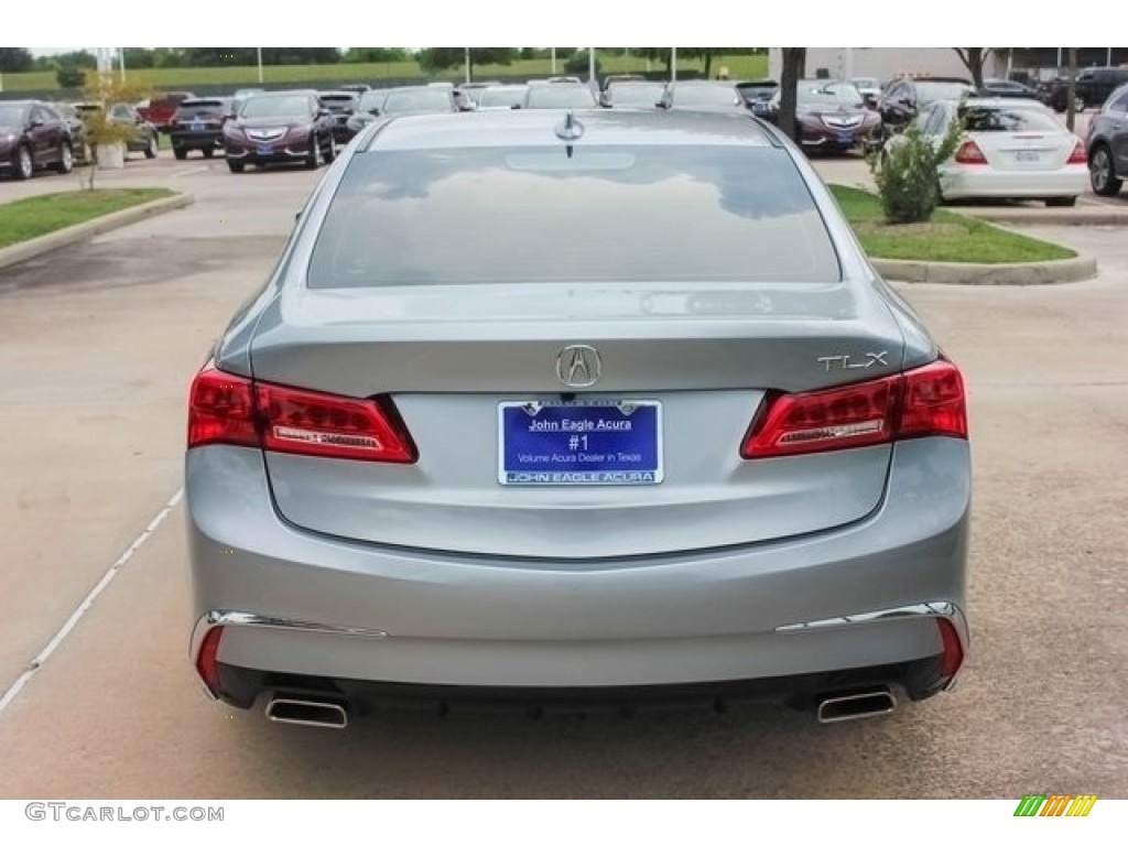 2018 TLX V6 Technology Sedan - Lunar Silver Metallic / Graystone photo #3