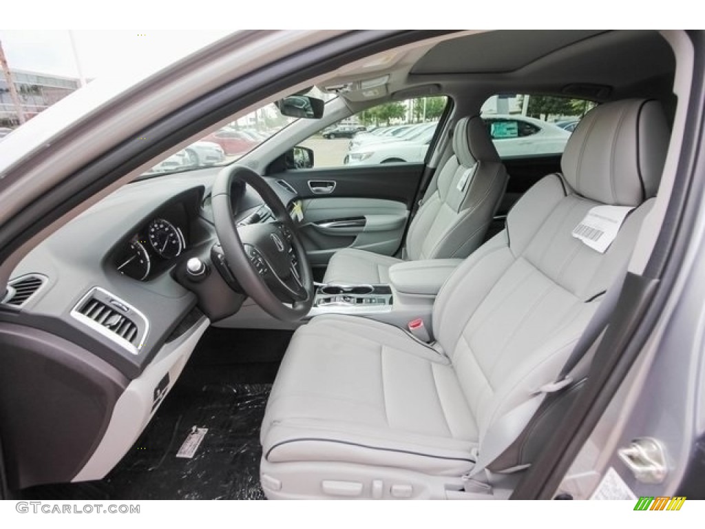 Graystone Interior 2018 Acura TLX V6 Technology Sedan Photo #121783761