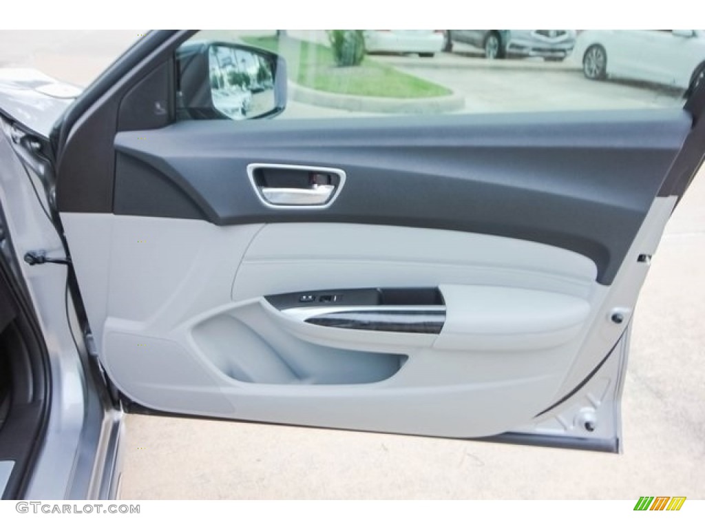 2018 Acura TLX V6 Technology Sedan Graystone Door Panel Photo #121783854