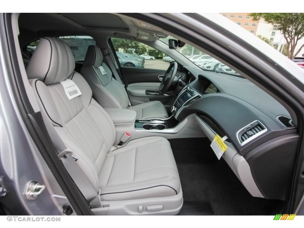 Graystone Interior 2018 Acura TLX V6 Technology Sedan Photo #121783878