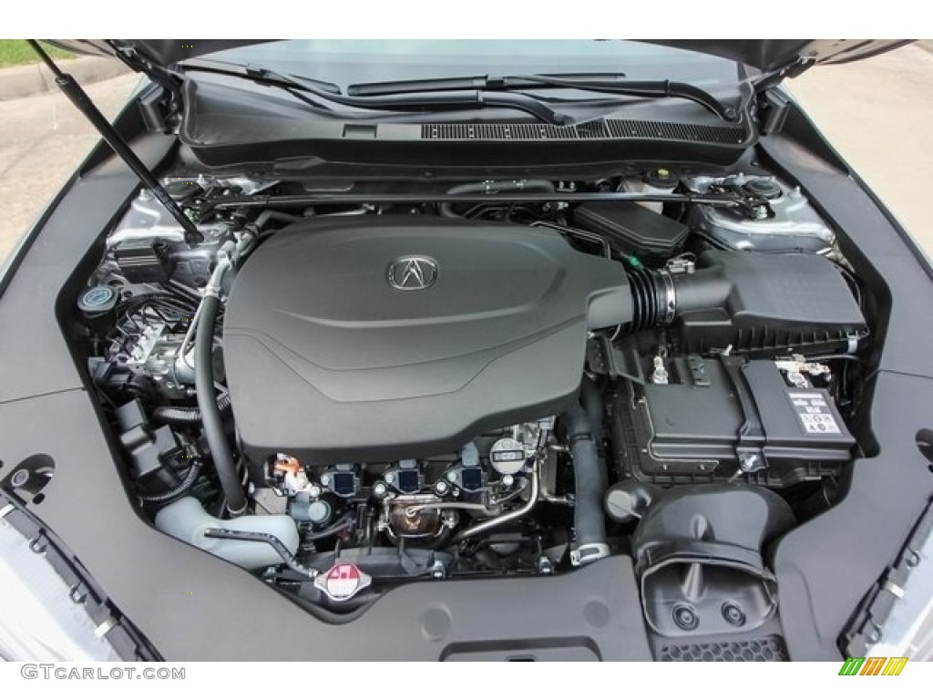 2018 Acura TLX V6 Technology Sedan 3.5 Liter SOHC 24-Valve i-VTEC V6 Engine Photo #121783887