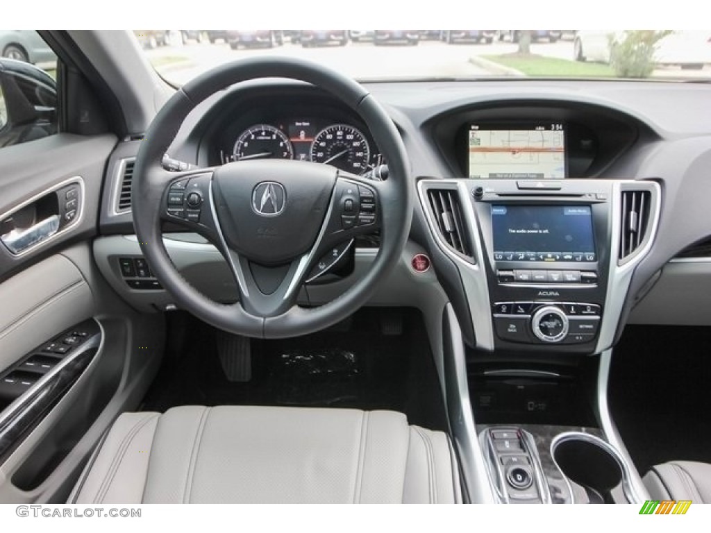 2018 Acura TLX V6 Technology Sedan Graystone Dashboard Photo #121783908