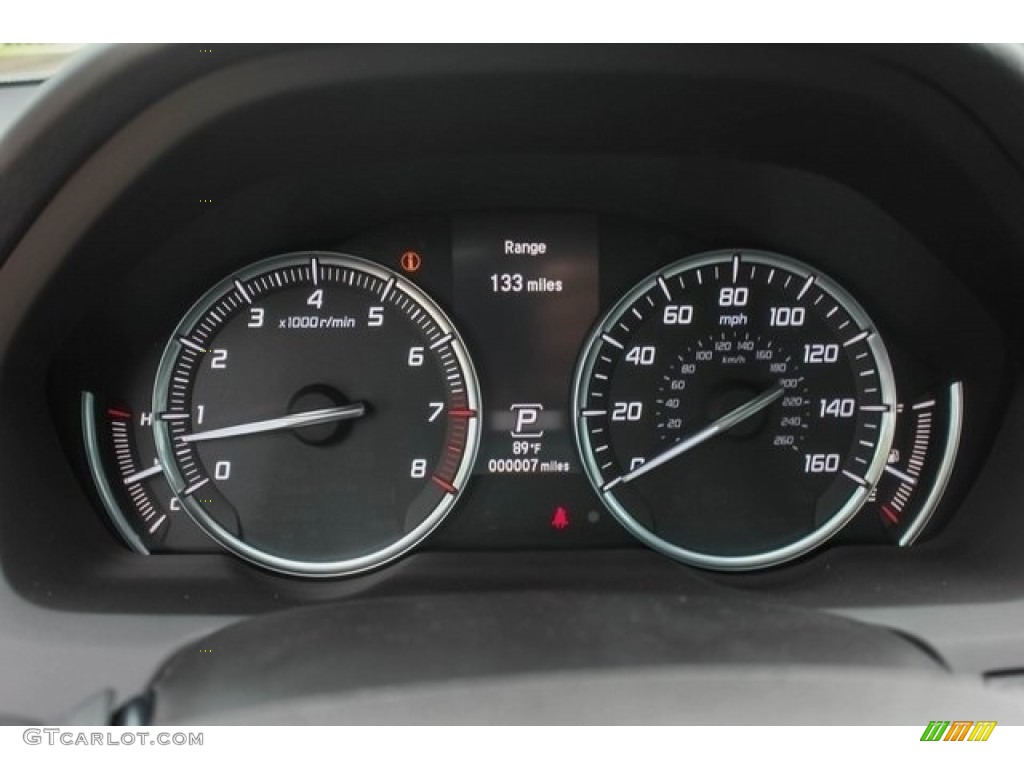 2018 Acura TLX V6 Technology Sedan Gauges Photo #121784178