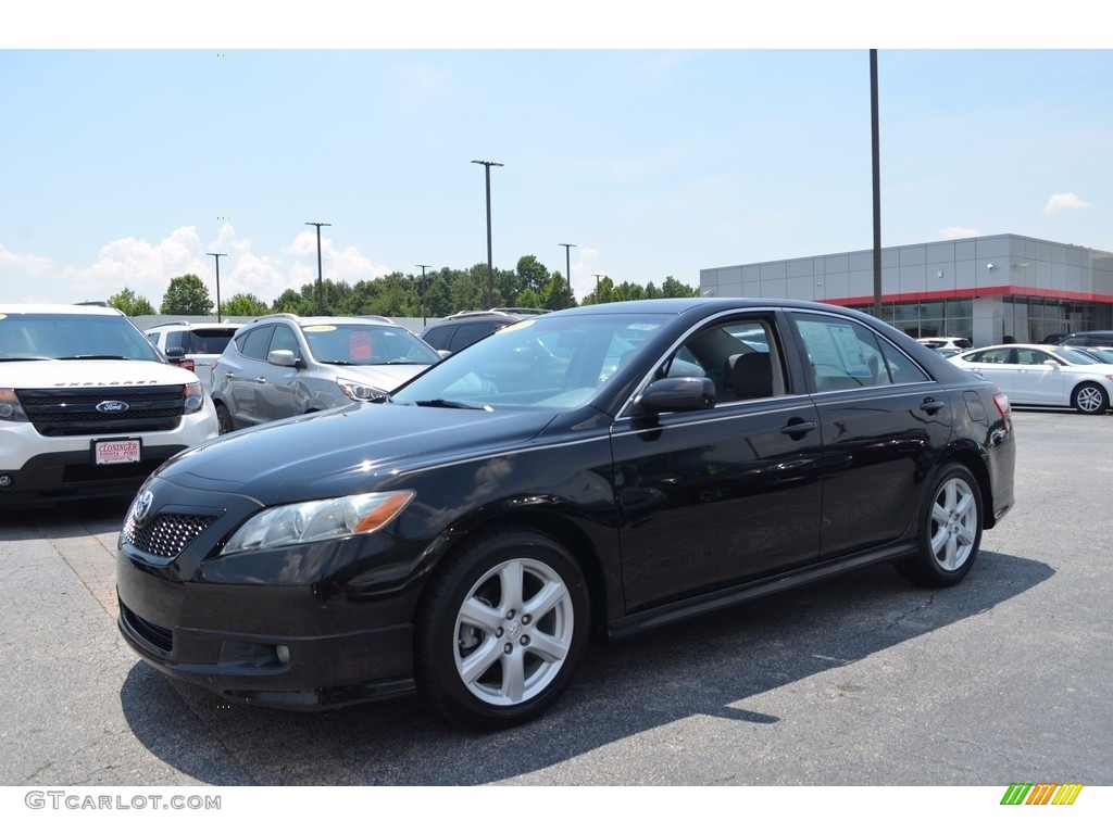 2009 Camry SE - Magnetic Gray Metallic / Charcoal photo #6