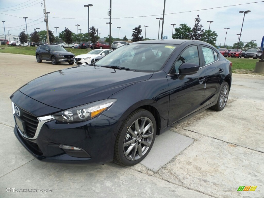 Deep Crystal Blue Mica 2018 Mazda MAZDA3 Touring 4 Door Exterior Photo #121785441