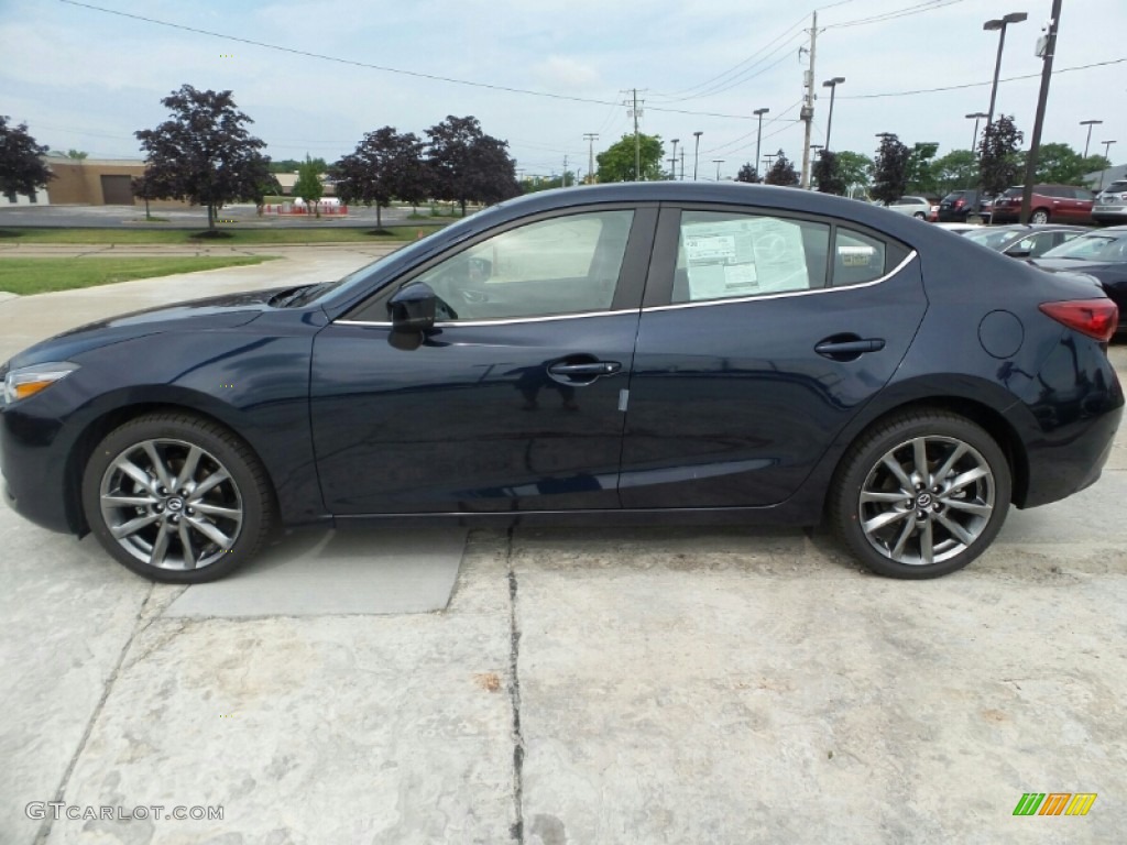 Deep Crystal Blue Mica 2018 Mazda MAZDA3 Touring 4 Door Exterior Photo #121785468